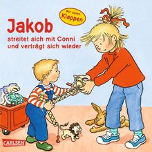 Jakob-Bücher: Jakob streitet sich mit Conni und verträgt sich wieder: mit lustigen Klappen