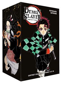 Demon slayer : Kimetsu no yaiba : coffret collector tomes 13 à 18