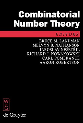 Combinatorial Number Theory: Proceedings of the 'Integers Conference 2007', Carrollton, Georgia, USA, October 24_27, 2007 (De Gruyter Proceedings in Mathematics)
