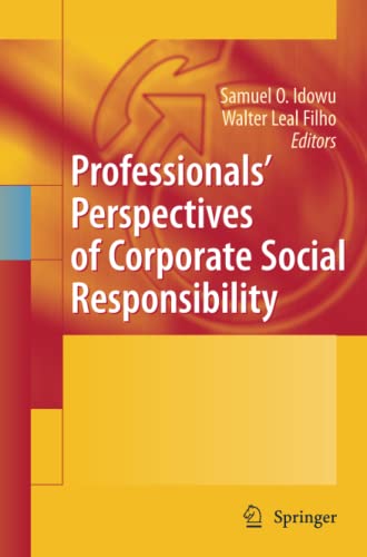 Professionals´ Perspectives of Corporate Social Responsibility