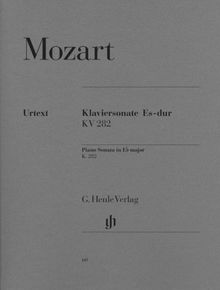 Sonate Es-Dur KV 282 (189g). Klavier