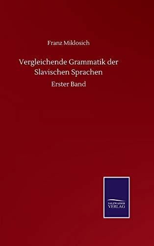 Vergleichende Grammatik der Slavischen Sprachen: Erster Band