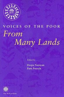 Voices of the Poor: From Many Lands (World Bank Publication)
