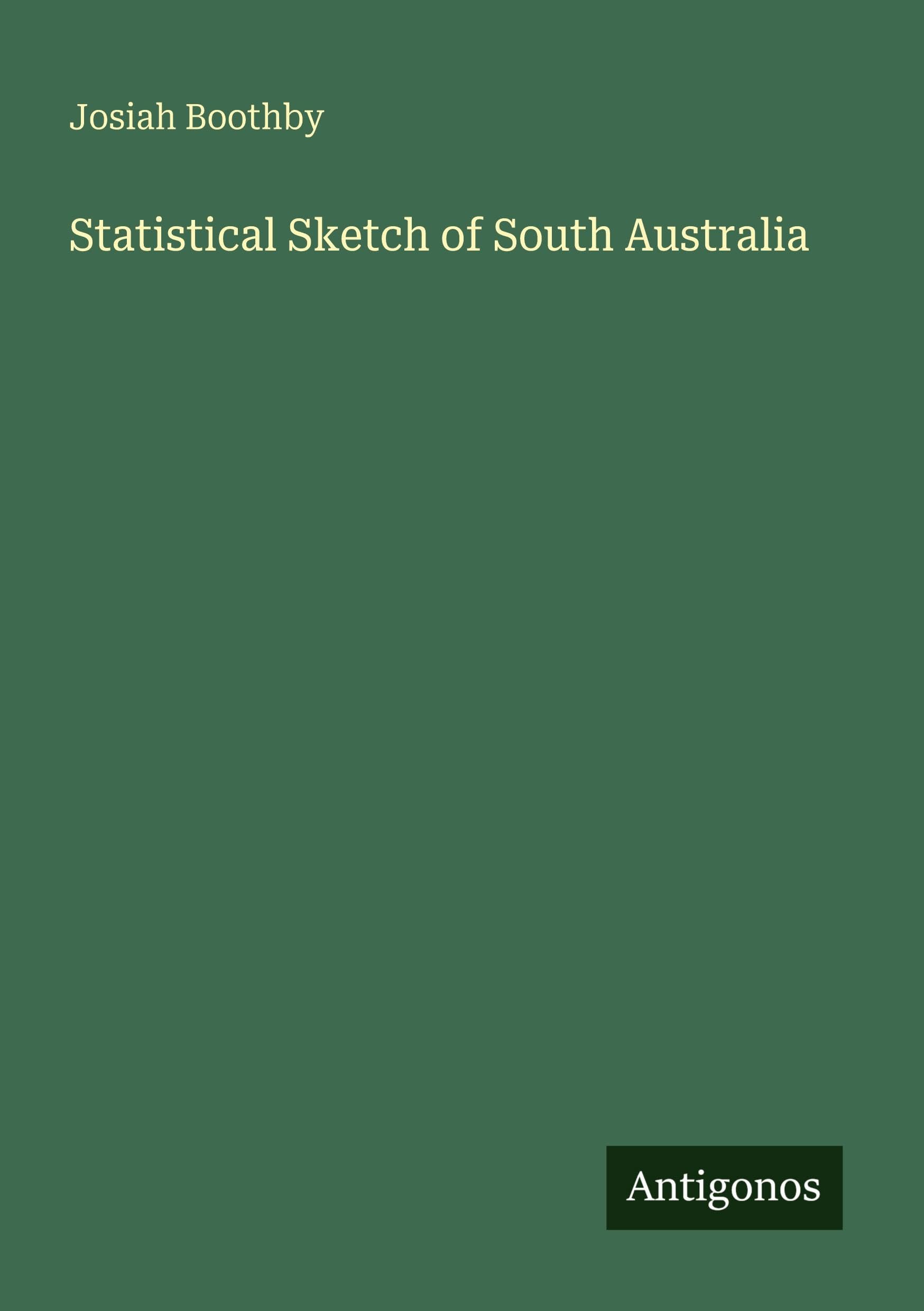 Statistical Sketch of South Australia
