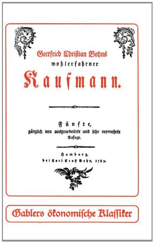 Der wohlerfahrne Kaufmann