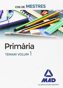 Cos de Mestres Primària. Temari