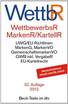 Wettbewerbsrecht, Markenrecht und Kartellrecht