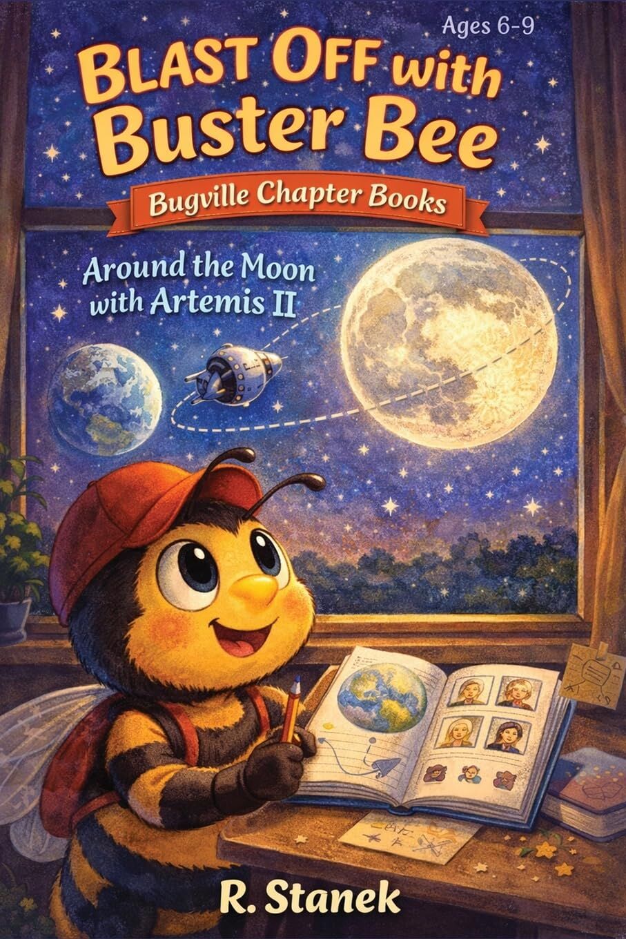 Blast Off With Buster Bee Around the Moon with Artemis II