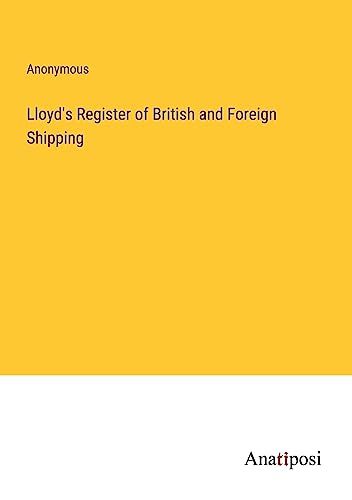 Lloyd's Register of British and Foreign Shipping
