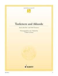 Tonleitern und Akkorde: durch alle Dur- und Moll-Tonarten. Klavier. (Edition Schott Einzelausgabe)