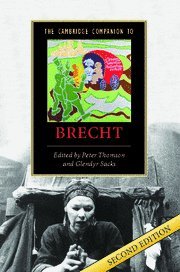 The Cambridge Companion to Brecht (Cambridge Companions to Literature)
