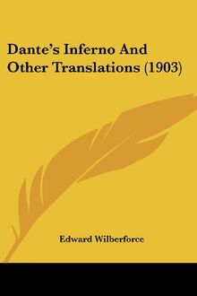 Dante's Inferno And Other Translations (1903)