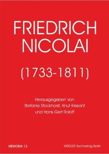 Friedrich Nicolai (1733-1811) (Memoria)