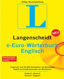 Langenscheidt e-Euro-Wörterbuch Englisch 4.0