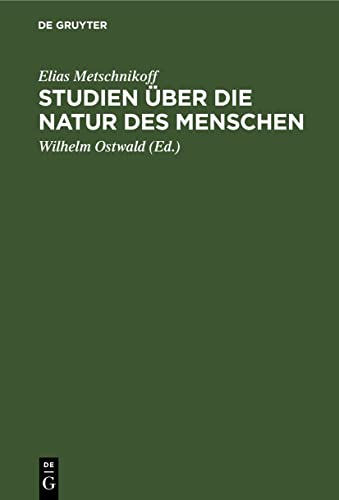 Studien über die Natur des Menschen: Eine optimistische Philosophie