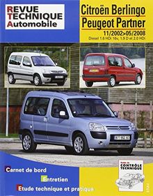 Revue technique automobile, n° 111. Berlingo combi-partner essence et diesel