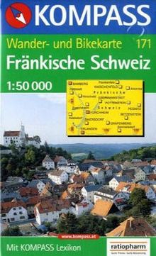 Fränkische Schweiz 1 : 50 000. Wanderkarte