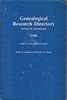 Genealogical Research Directory 1988: National and International