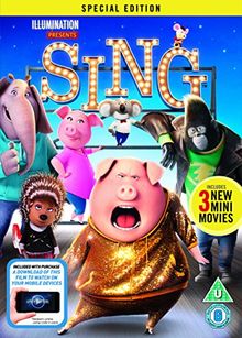 Sing [DVD] [2017] UK-Import, Sprache-Englisch