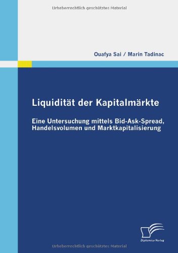 Liquidität der Kapitalmärkte: Eine Untersuchung mittels Bid-Ask-Spread, Handelsvolumen und Marktkapitalisierung