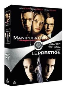 Coffret Hugh Jackman : Manipulation, Le prestige [FR Import]