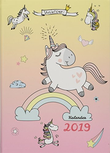 Einhorn Schülerkalender A6 - Kalender 2019 von Heye