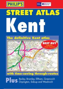 Philip's Street Atlas Kent: Pocket