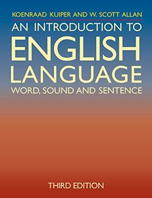 An Introduction to English Language: Word, Sound and Sentence