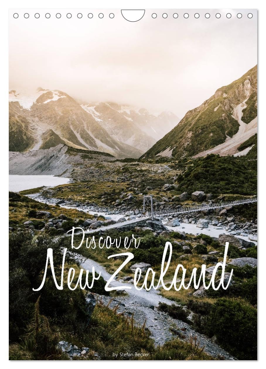 Discover New Zealand (Wall Calendar 2026 DIN A4 portrait), CALVENDO 12 Month Wall Calendar: New Zealand is the country of superlatives.