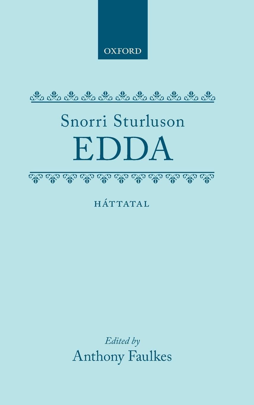 SNORRI: EDDA HATTATAL C (EDDA SNORRA STURLUSONAR//EDDA)