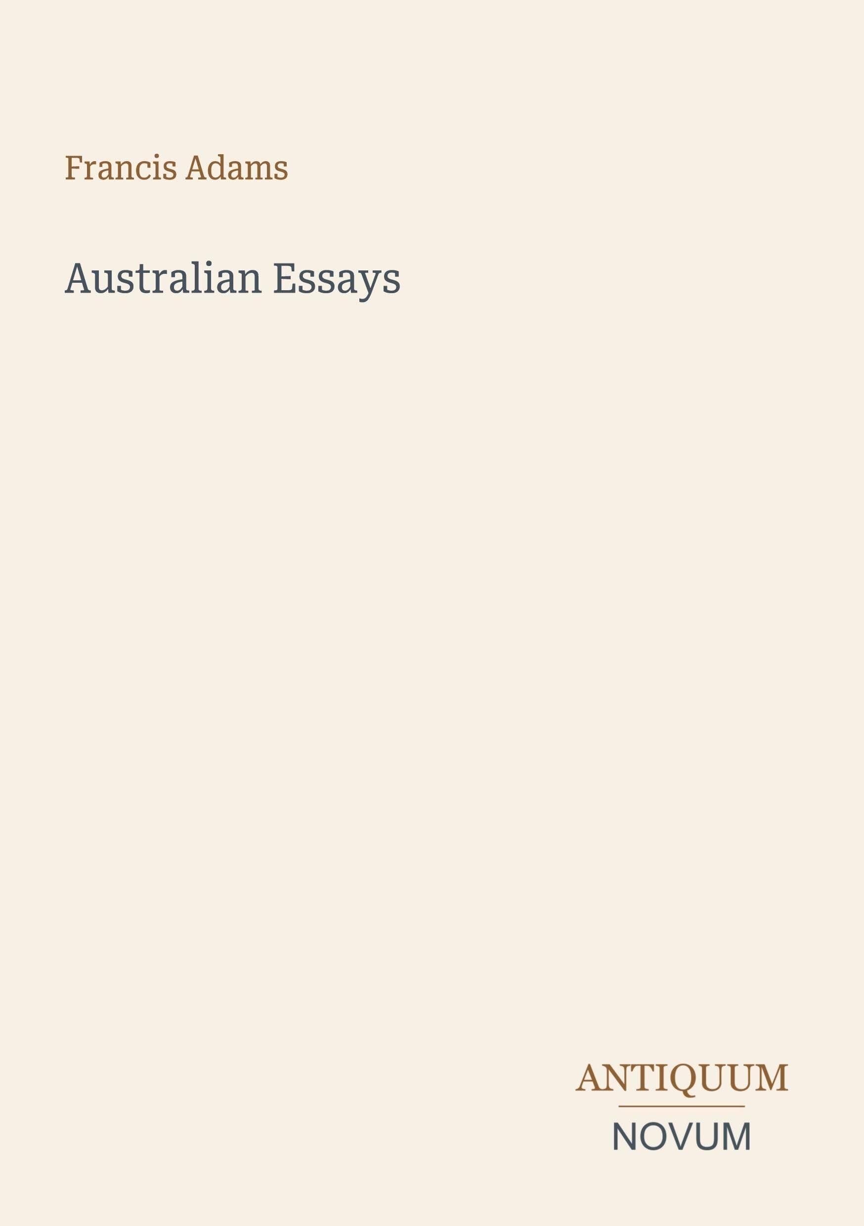 Australian Essays