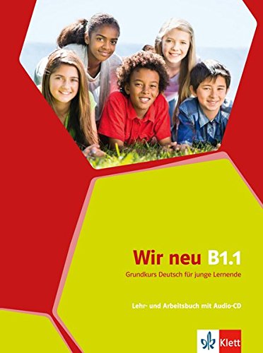 Wir neu - Grundkurs Deutsch für junge Lernende BdB11 Lehr- und Arbeitsbuch mit Audio-CD - Eva-Maria Jenkins-Krumm Kartoniert (TB)