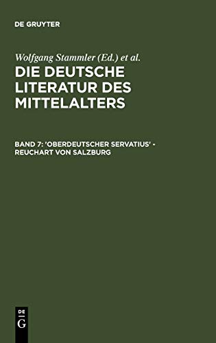Die deutsche Literatur des Mittelalters / 'Oberdeutscher Servatius' - Reuchart von Salzburg