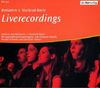 Liverecordings, 1 Audio-CD