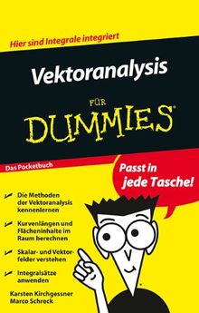 Vektoranalysis für Dummies. Das Pocketbuch (Fur Dummies)