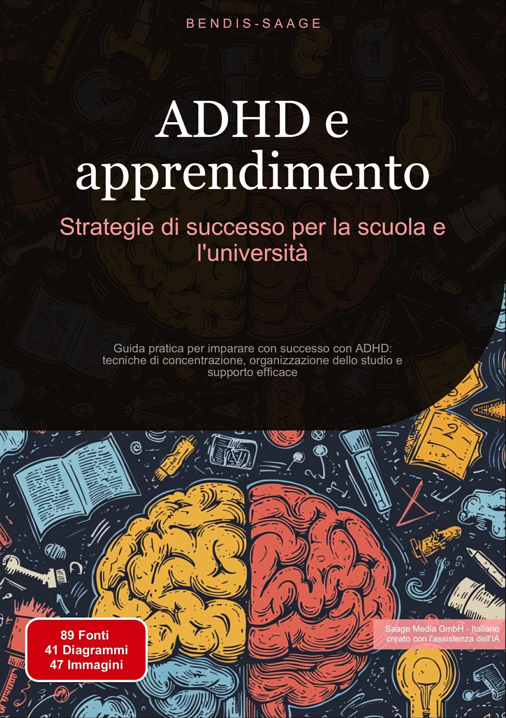ADHD e apprendimento: Strategie di successo per la scuola e l'università: Guida pratica per imparare con successo con ADHD: tecniche di concentrazione, organizzazione dello studio e supporto efficace