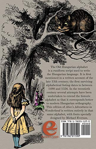 Lewis Carroll Aliz Kalandjai Csodaországban, A Hungarian Translation Of Alice's Adventures In Wonderland Printed In The Old Hungarian Alphabet