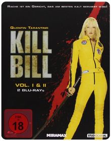 Kill Bill: Volume 1+2 - Steelbook [Blu-ray]