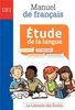 Etude de la langue CE1 : Manuel de français