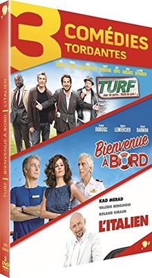 Coffret 3 comédies tordantes : turf ; bienvenue à bord ; l'italien [FR Import]