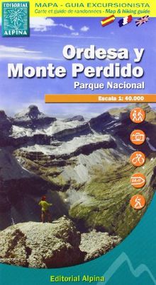 Parque Nacional Ordesa Y Monte Perdido 1 : 40 000 (Mapa Y Guia Excursionista)