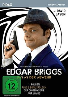 Edgar Briggs - Das As der Abwehr (The Top Secret Life of Edgar Briggs) / 11 Folgen der Kultserie mit David Jason + 2 Bonusfolgen (Pidax Serien-Klassiker) [2 DVDs]