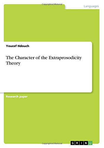 The Character of the Extraprosodicity Theory