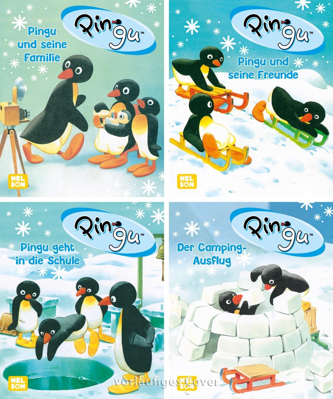 Nelson Mini-Bücher: 4er Pingu 1-4