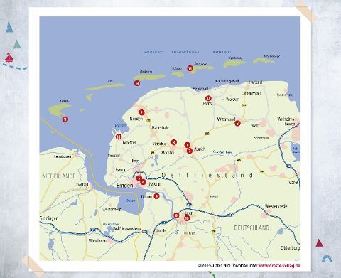 Buschak, Kyra: Ostfriesland. Radeln für die Seele