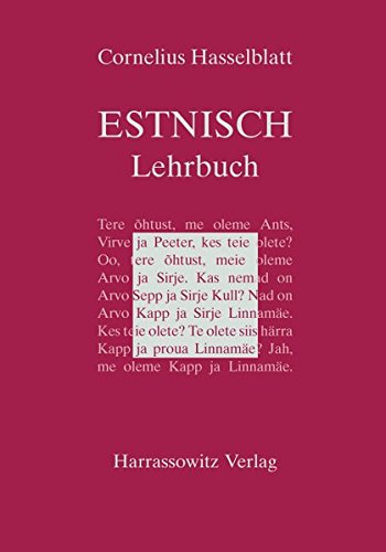 Lehrbuch des Estnischen