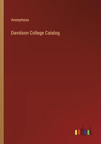 Davidson College Catalog