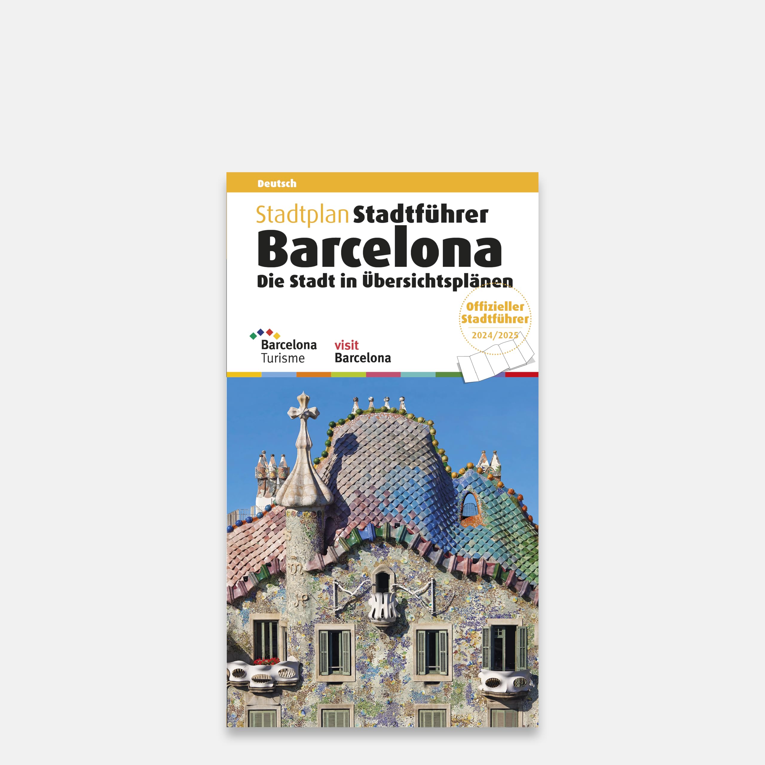 Stadtplan Stadtführer Barcelona 2024 / 2025: Die Stadt in Übersichtsplänen (Guies)
