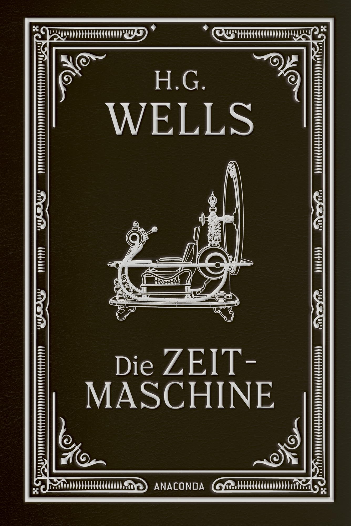 Die Zeitmaschine. Roman: In Cabra-Leder gebunden mit Silberprägung (Cabra-Leder-Reihen Band 38)