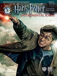 Harry Potter Instrumental Solos from the complete Film Series: Strings: Viola (Book & CD) (Alfred's Instrumental Play-along, Level 2-3)